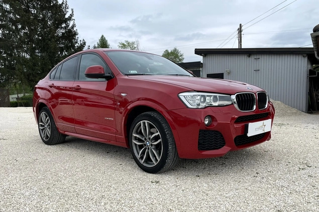 BMW X4 cena 99900 przebieg: 148271, rok produkcji 2015 z Nowy Dwór Mazowiecki małe 254